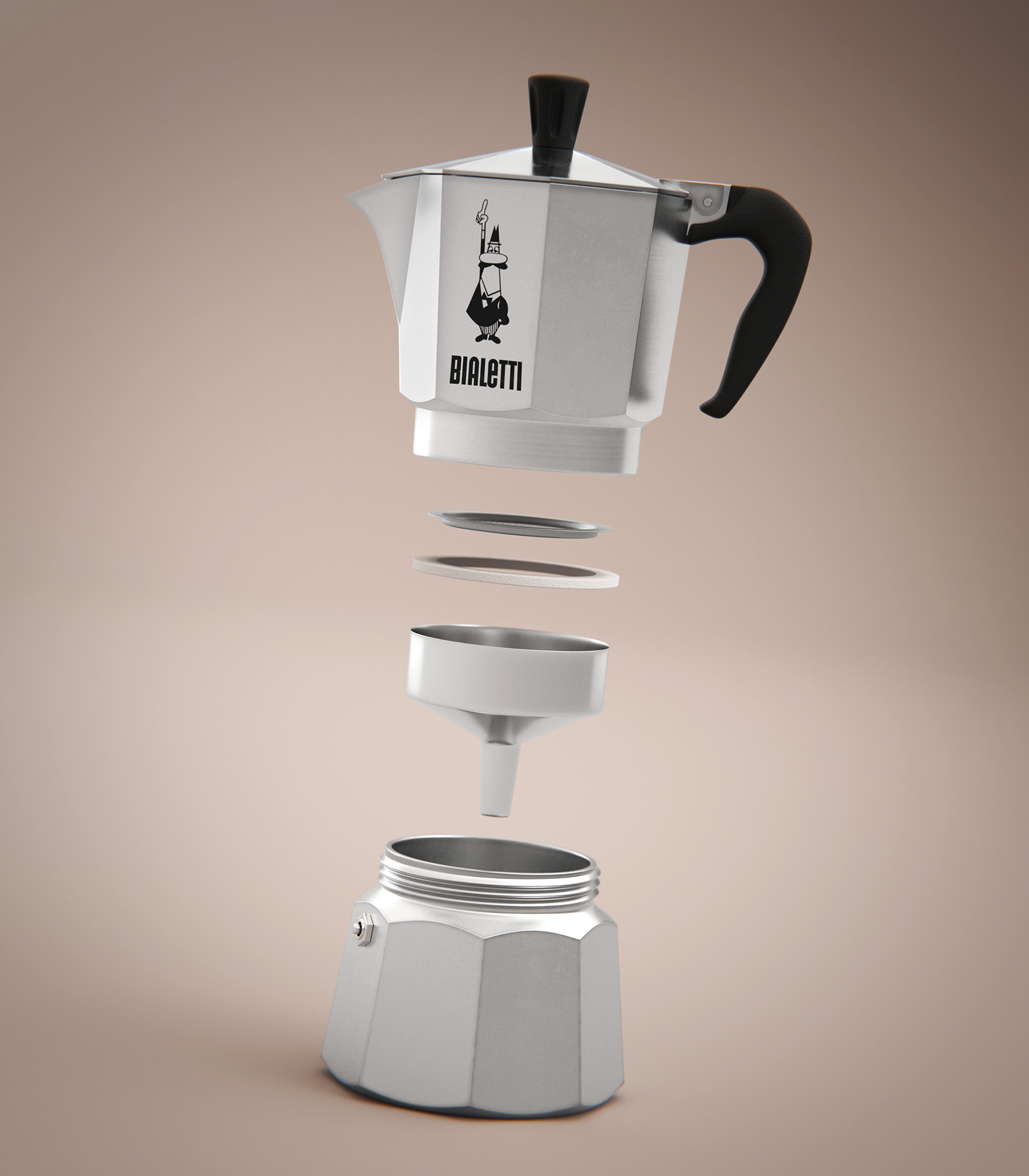 Bialetti Exploded
